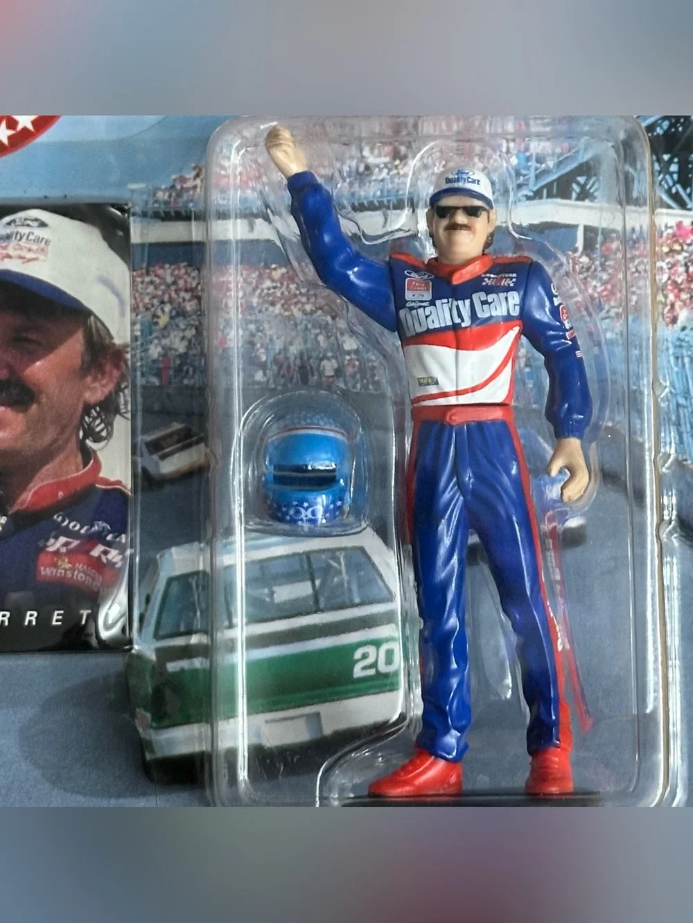 Nascar Dale Jarrett #88 Figure & Plush Bundle